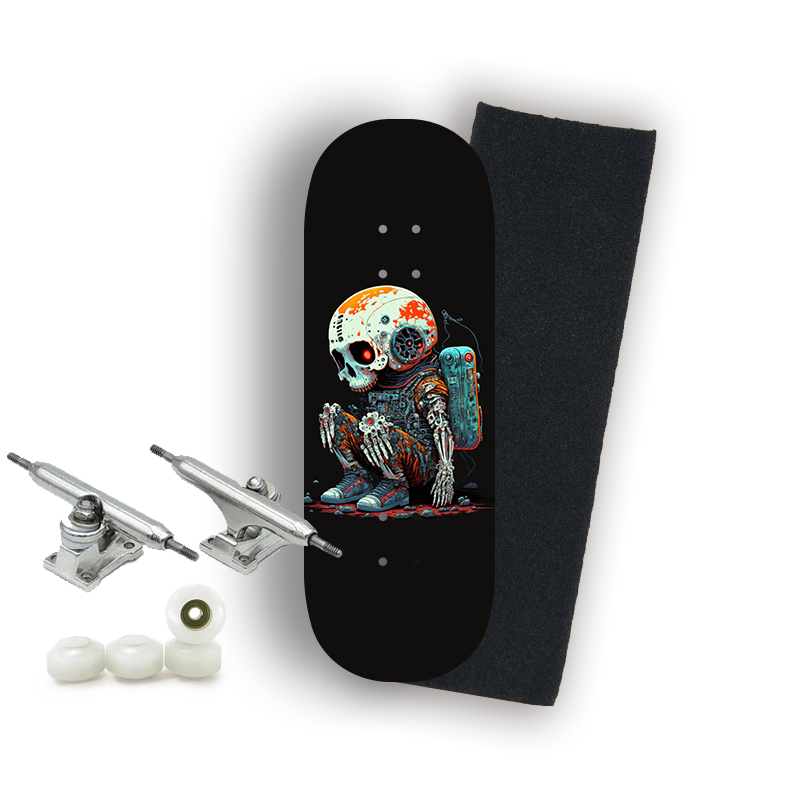 Professional Fingerboard Complete - Deserted Island Skull