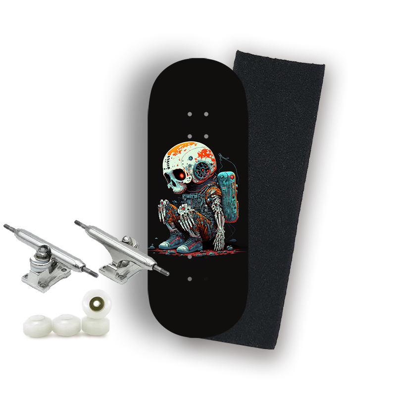 Professional Fingerboard Complete - Deserted Island Skull