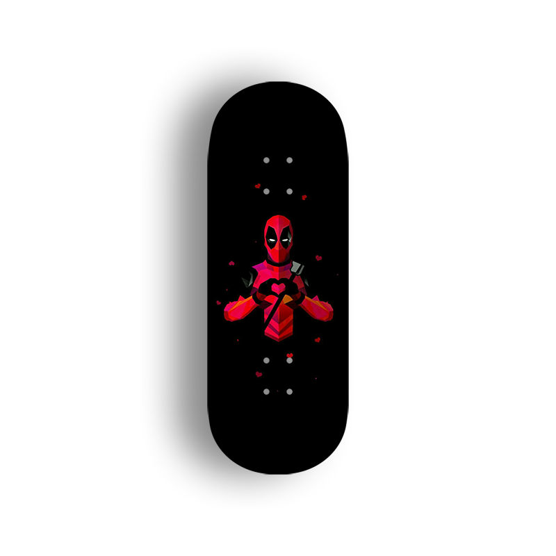 Professional Fingerboard Deck - Deadpool