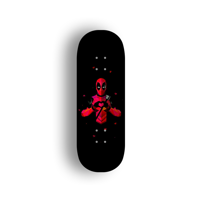 Professional Fingerboard Deck - Deadpool
