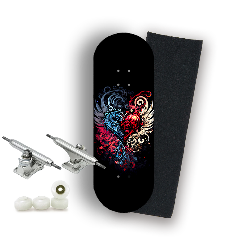 Professional Fingerboard Complete - Winged Heart