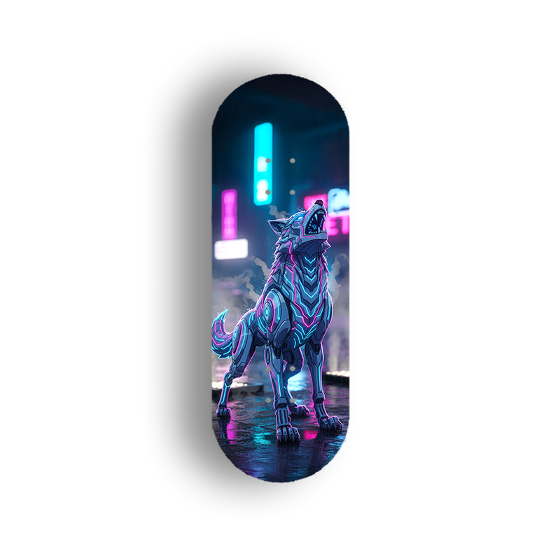 Professional Fingerboard Deck - Cyber Wolf