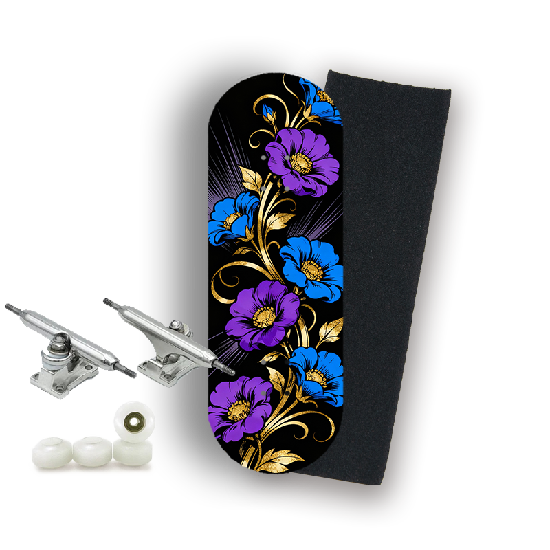 Professional Fingerboard Complete - Gilded Floral