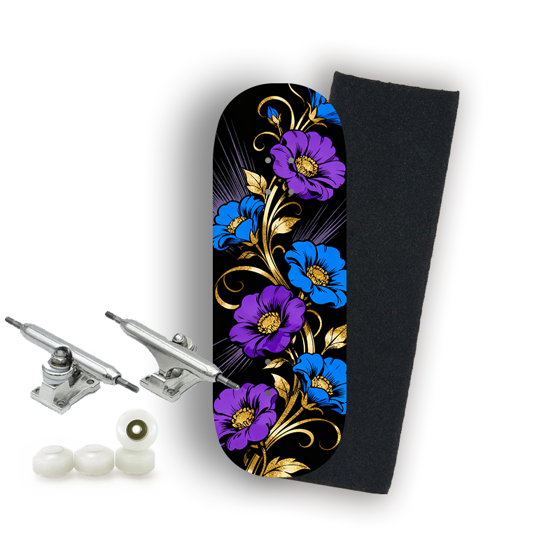 Professional Fingerboard Complete - Gilded Floral