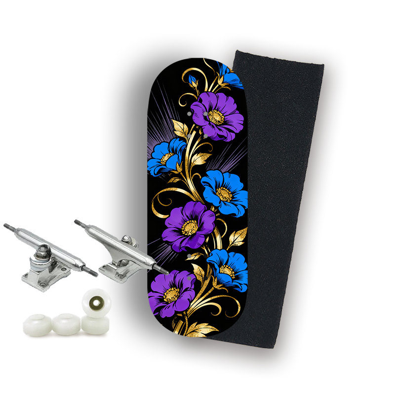 Professional Fingerboard Complete - Gilded Floral
