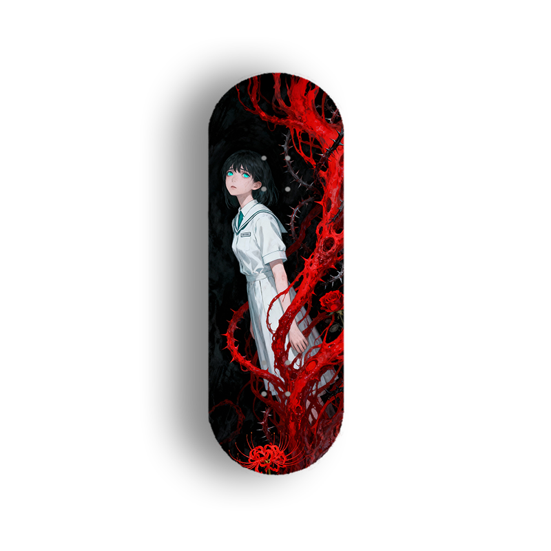 Professional Fingerboard Deck - Abyss Red Tendrils