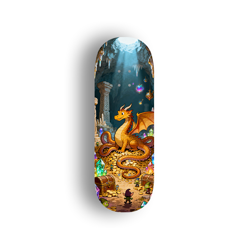 Professional Fingerboard Deck - Cave Dragon