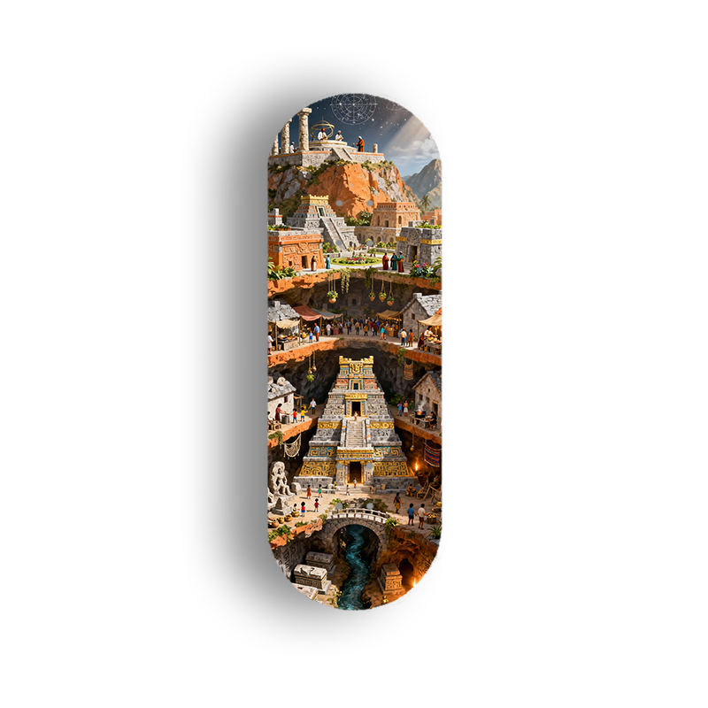 Professional Fingerboard Deck - Civilization