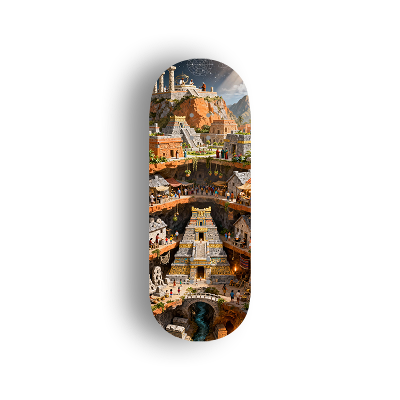 Professional Fingerboard Deck - Civilization