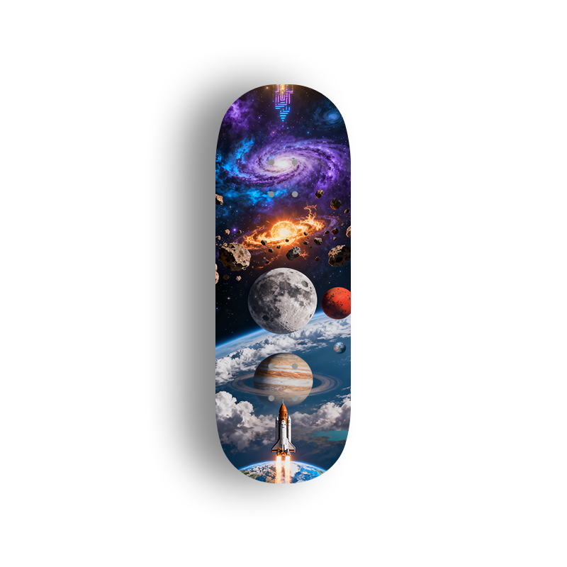 Professional Fingerboard Deck - universe