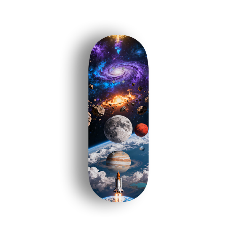 Professional Fingerboard Deck - universe