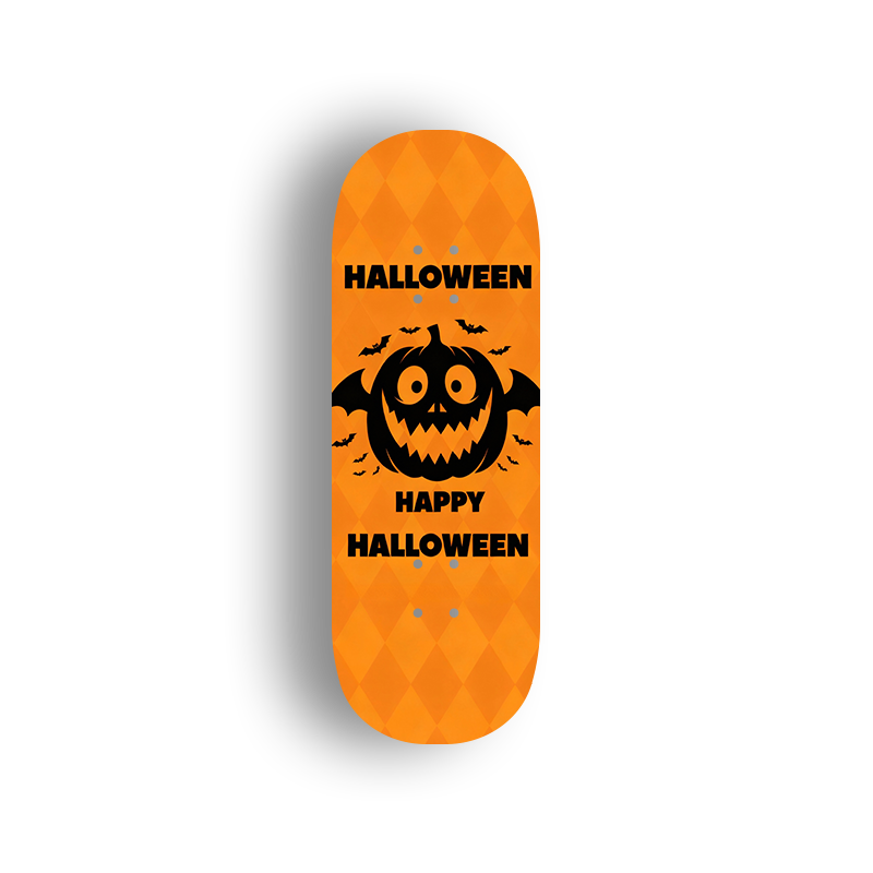 Professional Fingerboard Deck -Halloween Pumpkin