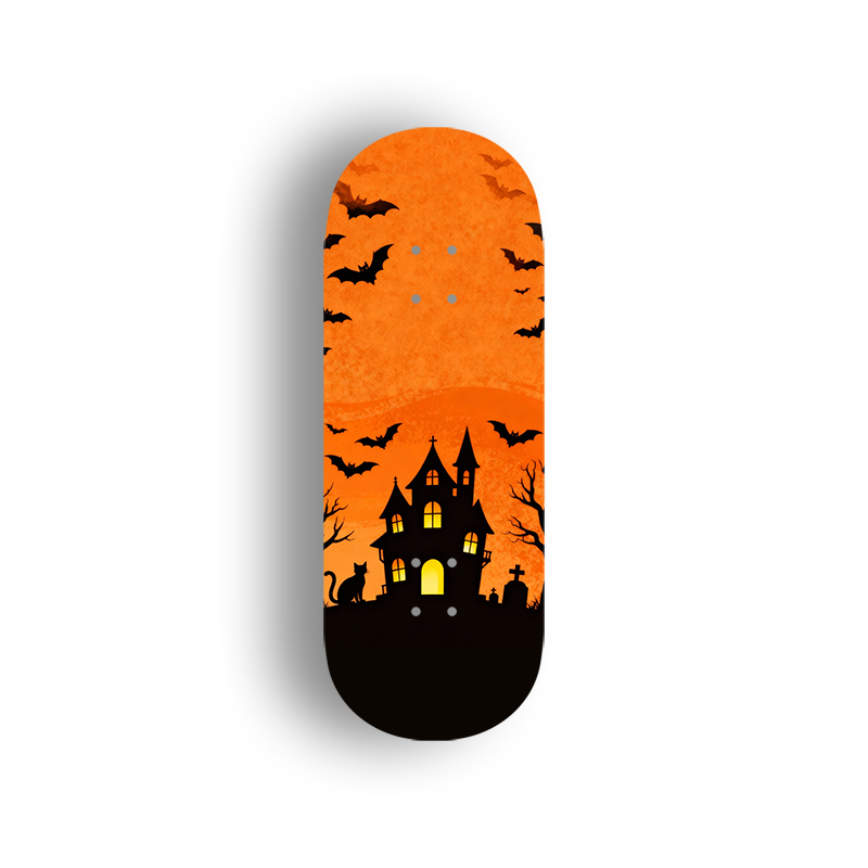 Professional Fingerboard Deck -Halloween Haunted