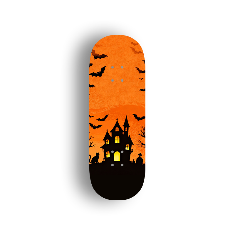 Professional Fingerboard Deck -Halloween Haunted