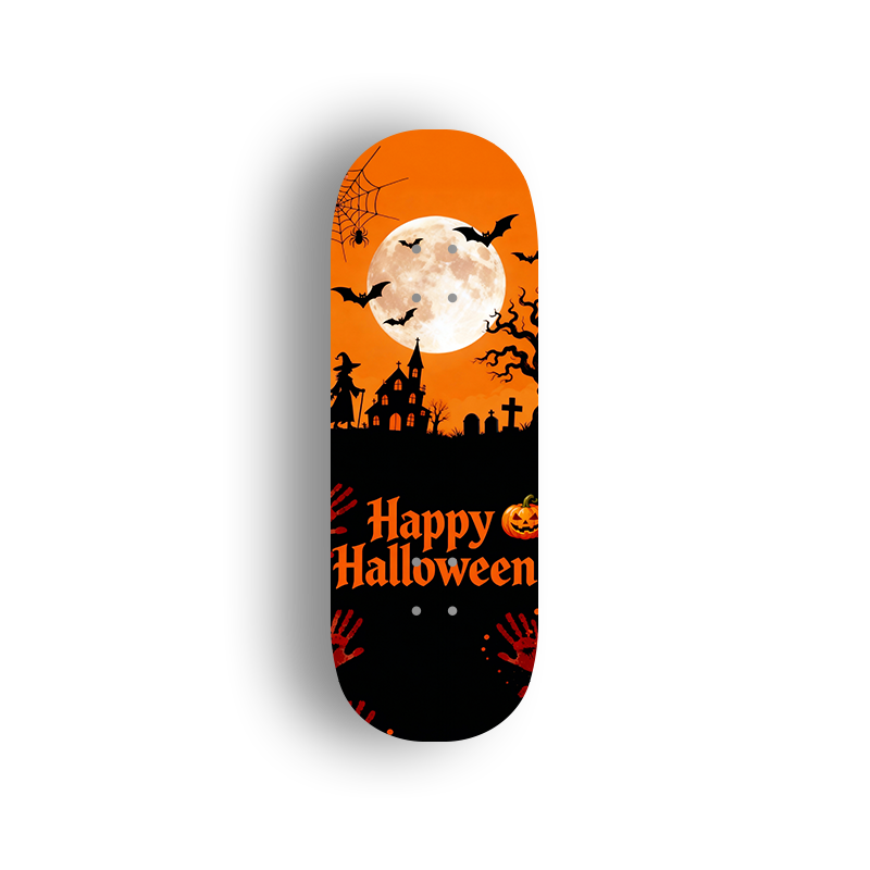 Professional Fingerboard Deck -Halloween Moonlight