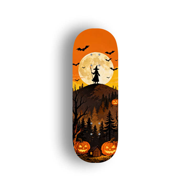 Professional Fingerboard Deck -Halloween Witching
