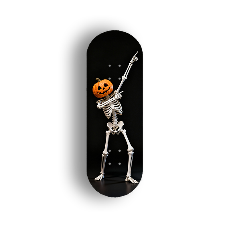 Professional Fingerboard Deck -Halloween Pumpkinhead