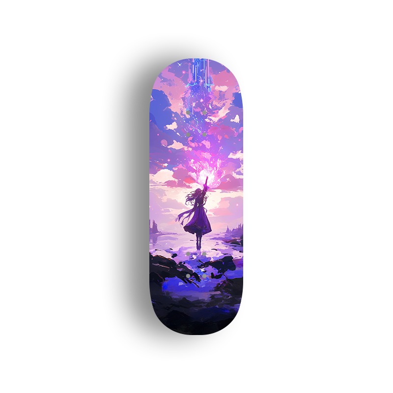 Professional Fingerboard Deck - Violet Glow