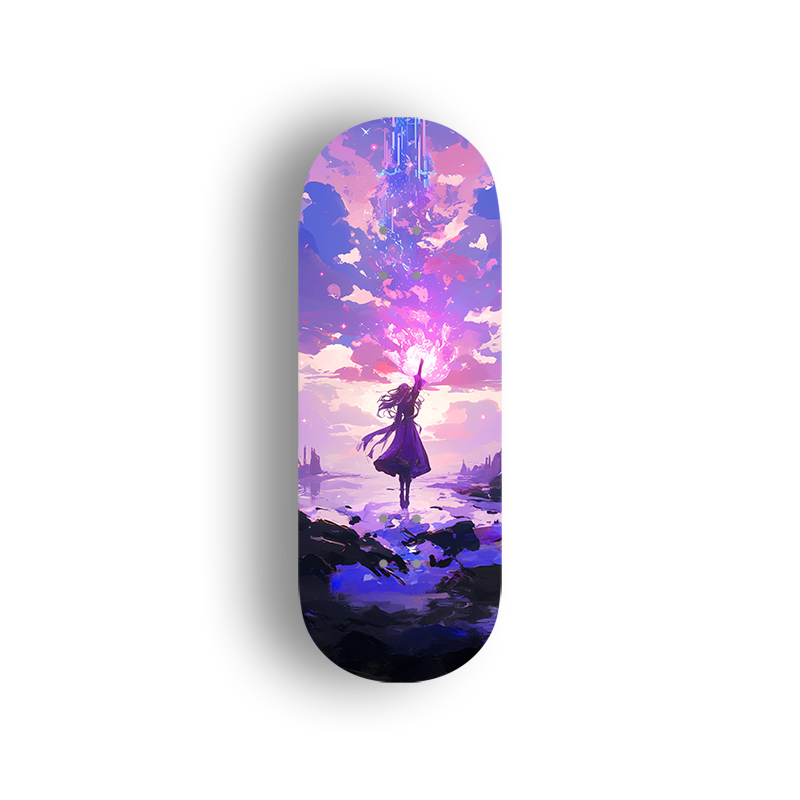 Professional Fingerboard Deck - Violet Glow