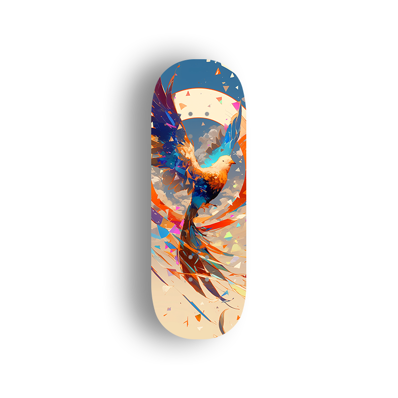 Professional Fingerboard Deck - Hued Plume
