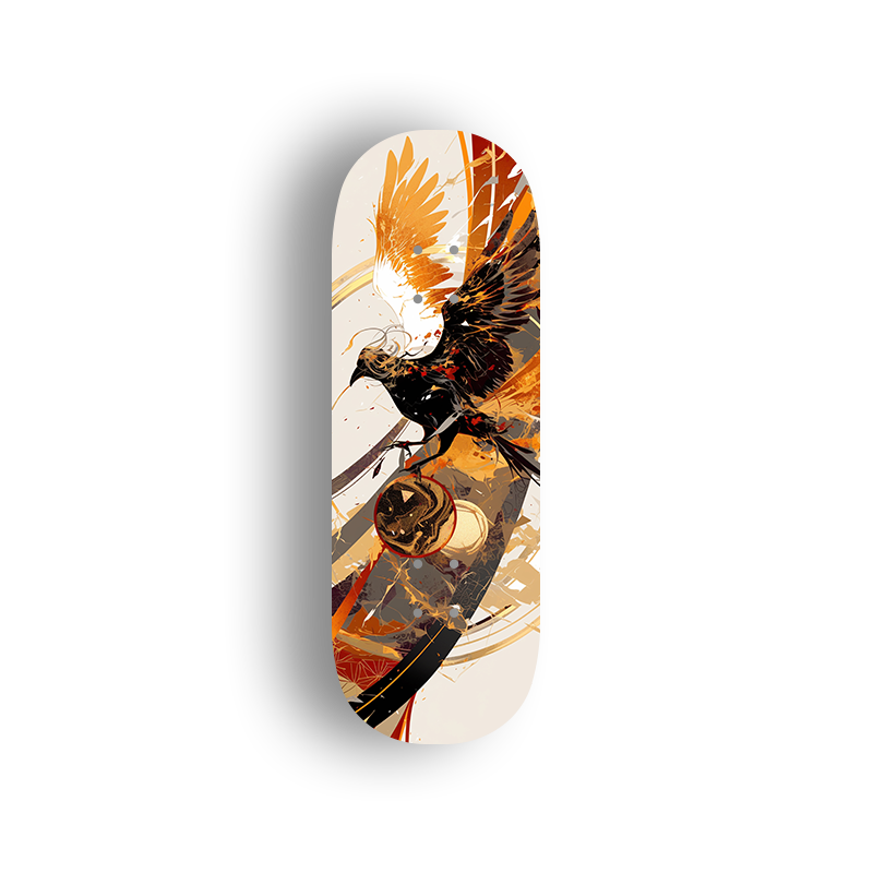 Professional Fingerboard Deck - Flame Plume