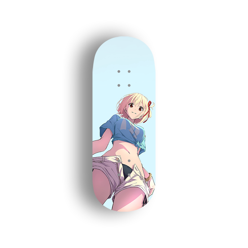 Professional Fingerboard Deck - Anime Girl