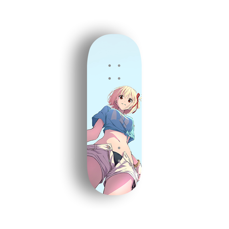 Professional Fingerboard Deck - Anime Girl