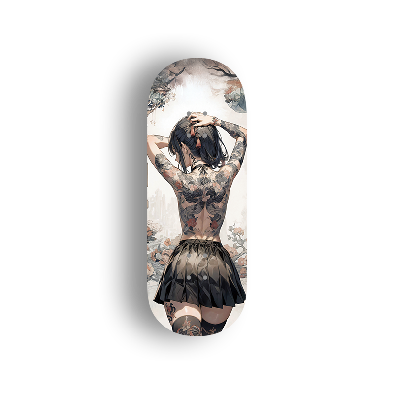 Professional Fingerboard Deck - Ink Girl
