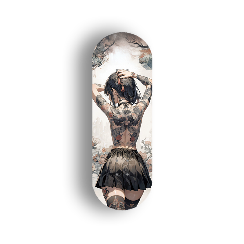 Professional Fingerboard Deck - Ink Girl