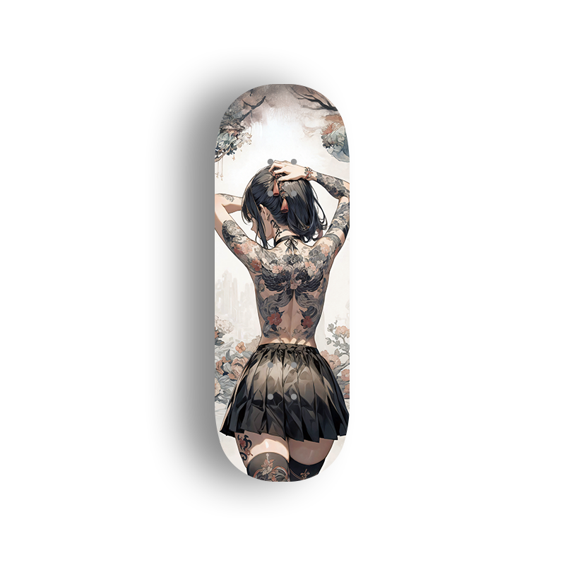 Professional Fingerboard Deck - Ink Girl
