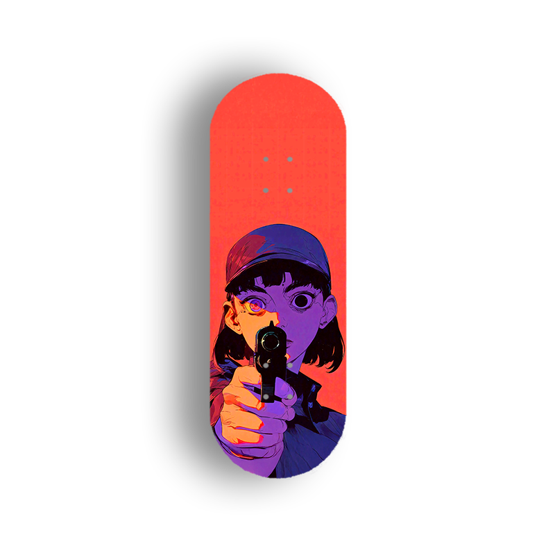 Professional Fingerboard Deck -  Cyber Cop
