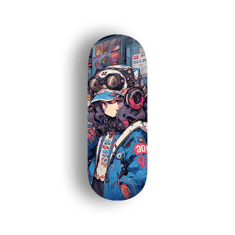 Professional Fingerboard Deck -  Cool Mecha