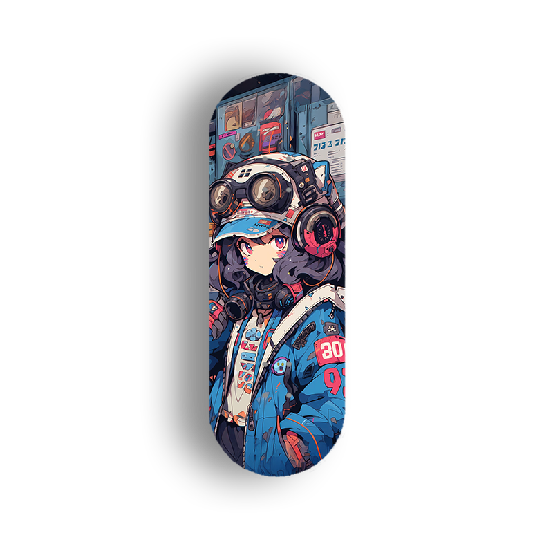 Professional Fingerboard Deck -  Cool Mecha