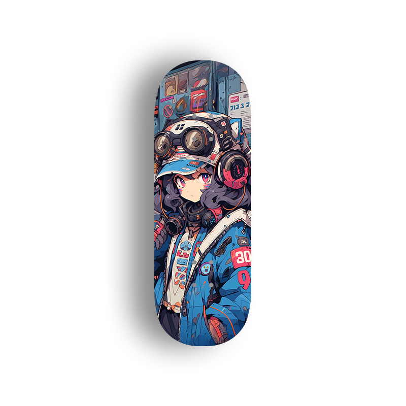 Professional Fingerboard Deck -  Cool Mecha
