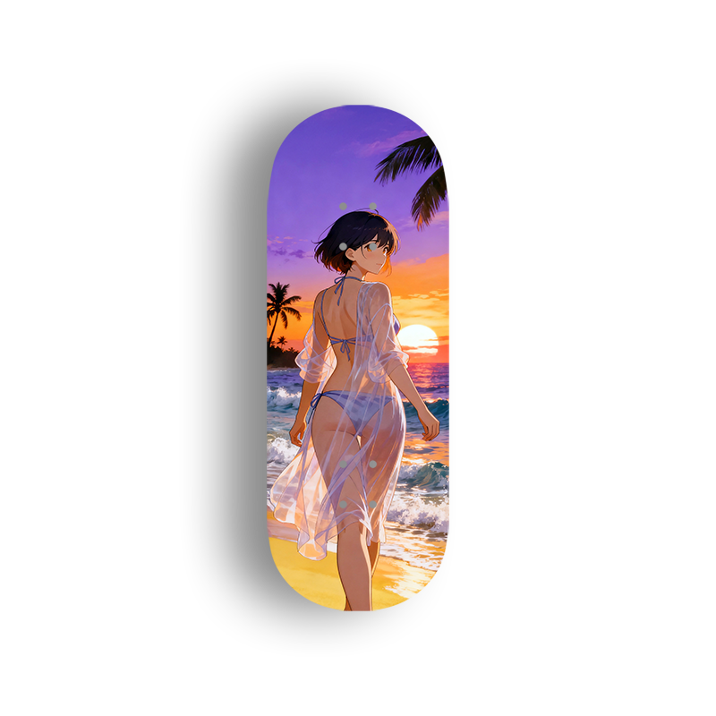 Professional Fingerboard Deck - Beach Girl
