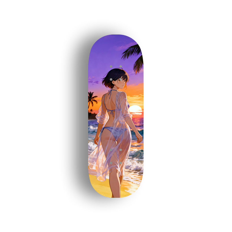 Professional Fingerboard Deck - Beach Girl