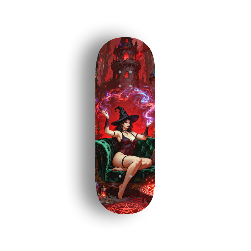 Professional Fingerboard Deck - Magic Witch