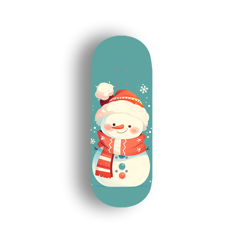 Professional Fingerboard Deck - Winter Snowman