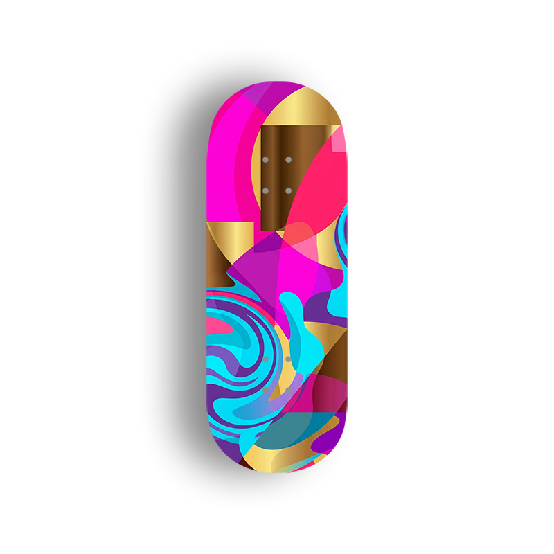 Professional Fingerboard Deck - Liquid Gold