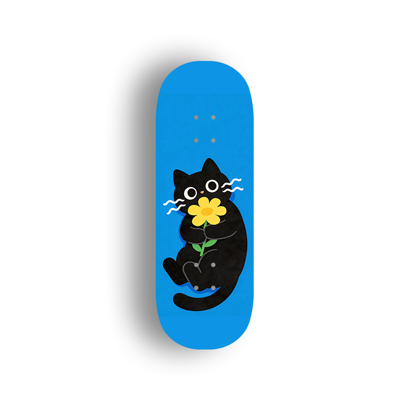 Professional Fingerboard Deck - Kitty