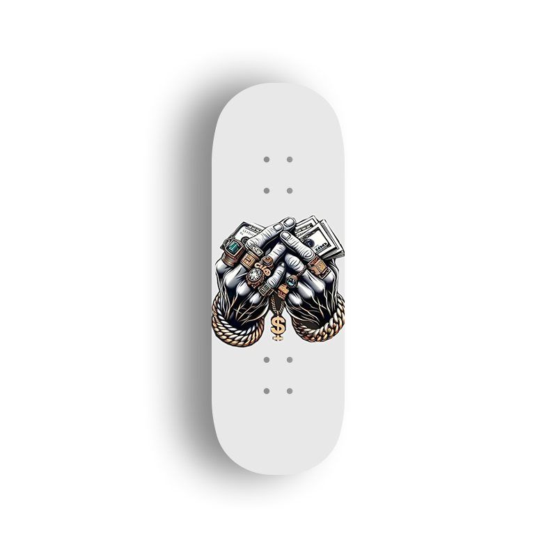 Professional Fingerboard Deck - Gold Grasp