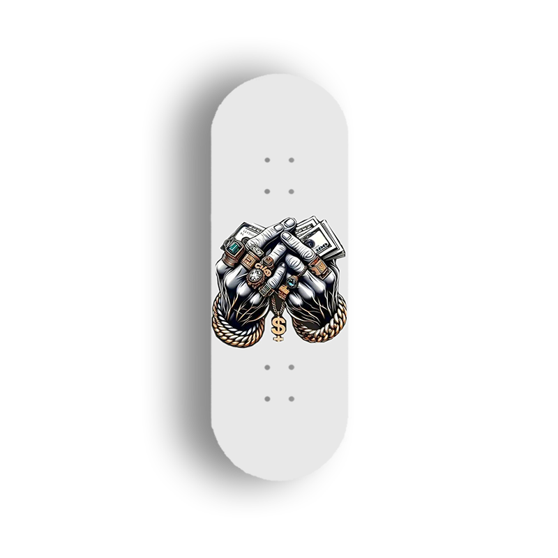 Professional Fingerboard Deck - Gold Grasp