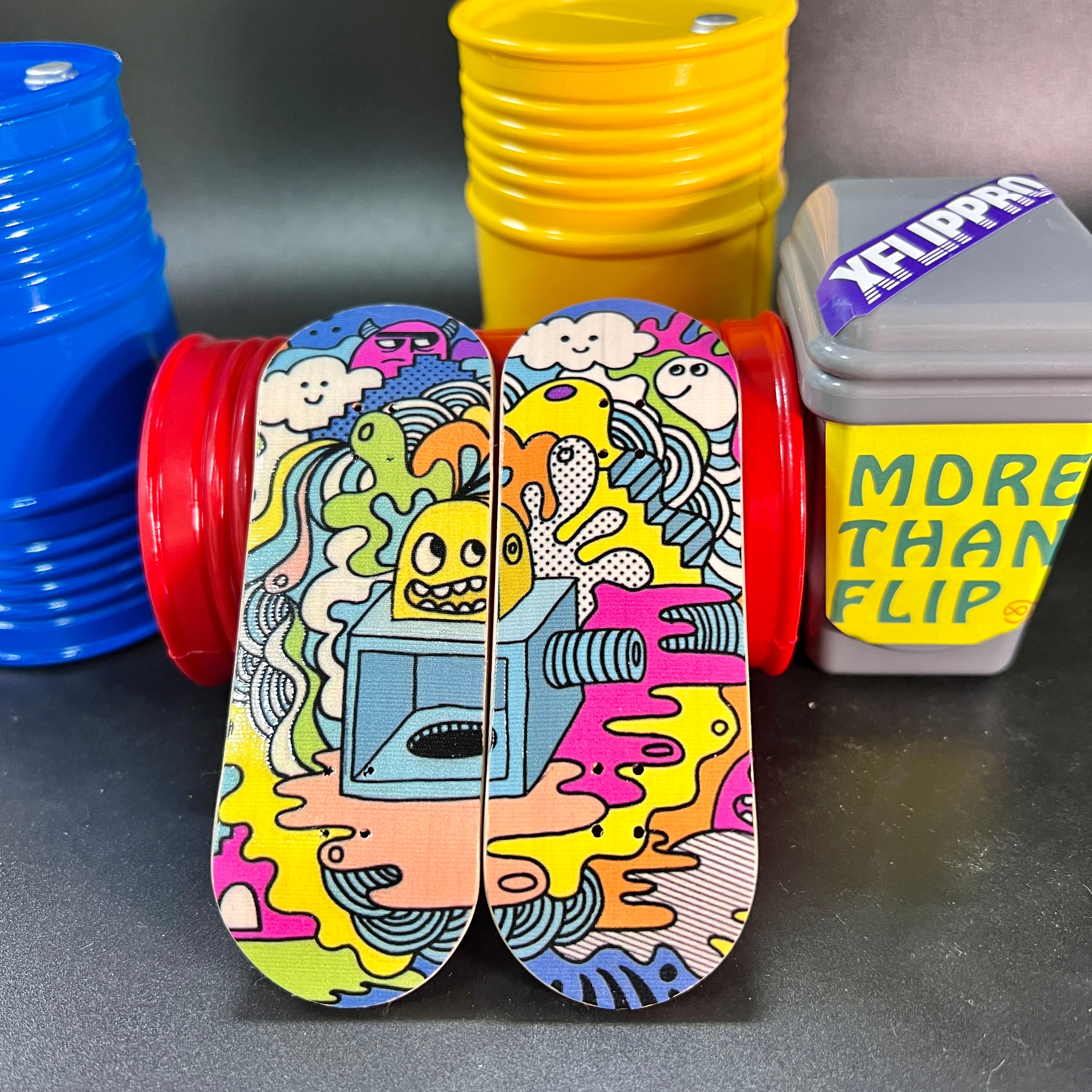 Professional Fingerboard Deck - Doodle