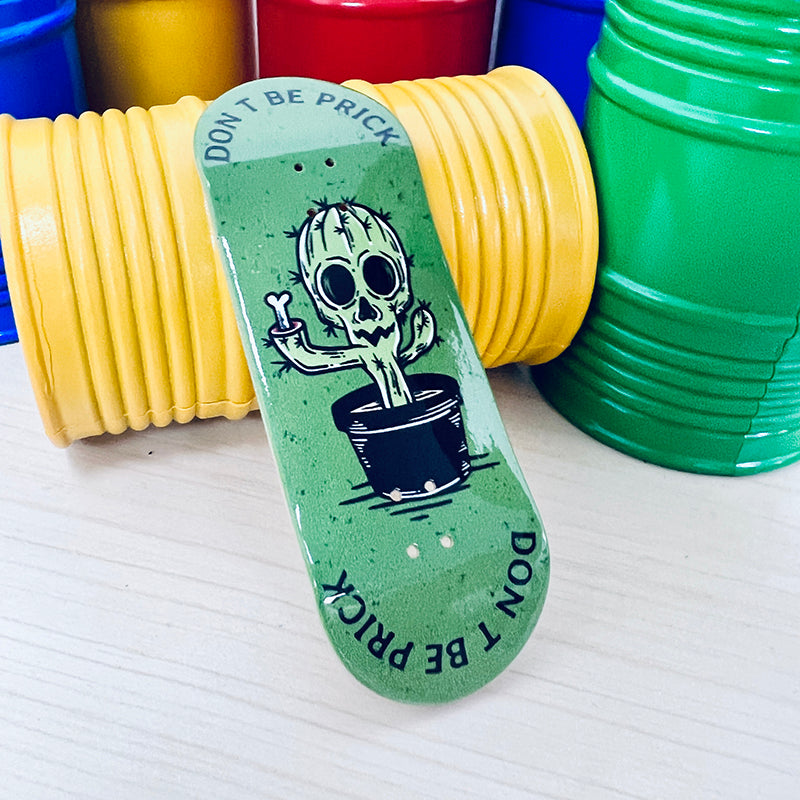 Professional Fingerboard Deck - Cactus Skull