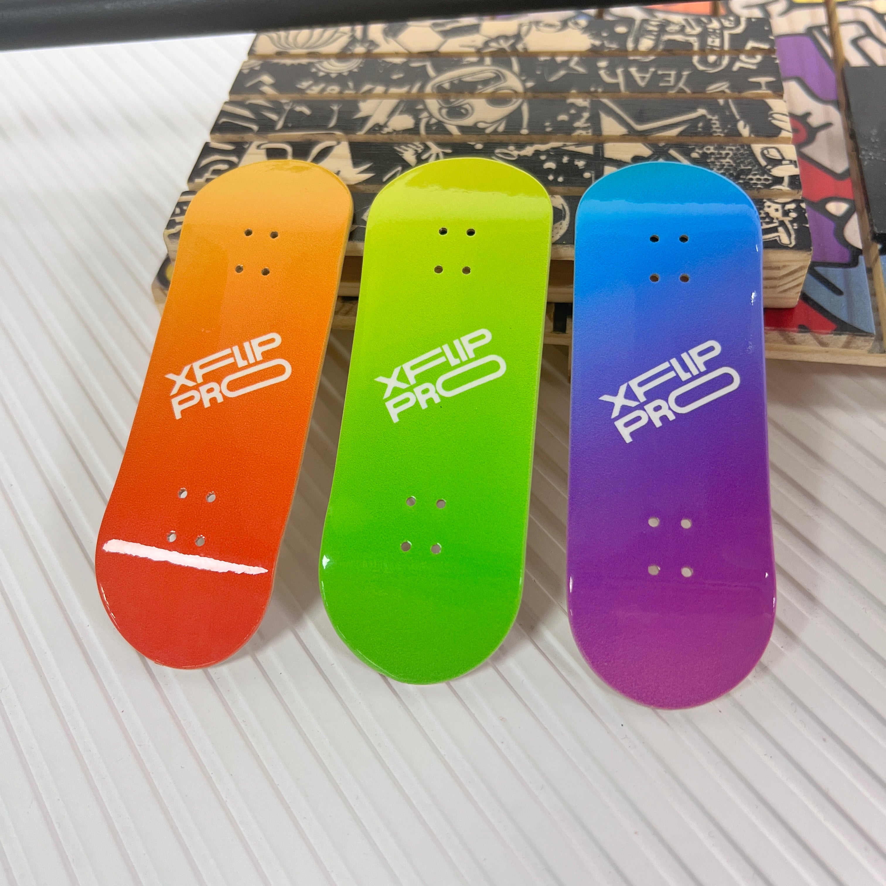 Professional Fingerboard Complete  -XFP  Logo - Green
