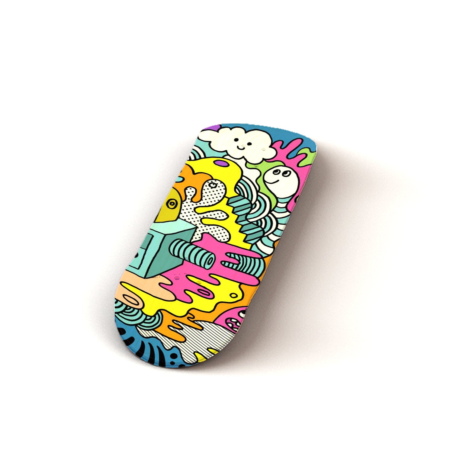 Professional Fingerboard Deck - Cute Doodle illustration