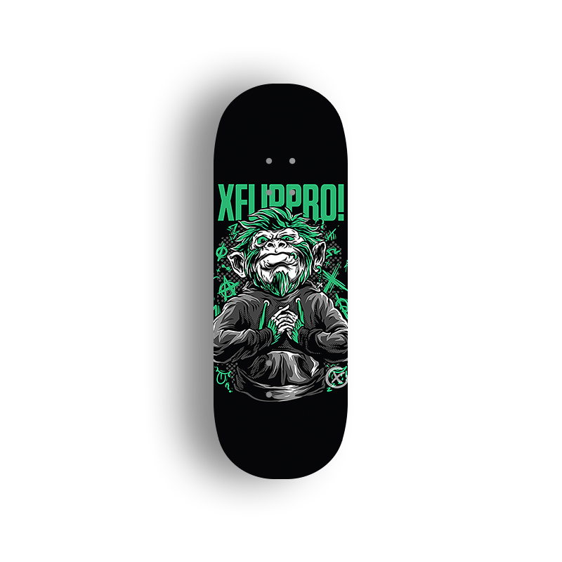 Real Wear Graphic Professional Fingerboard Deck -PunkYou