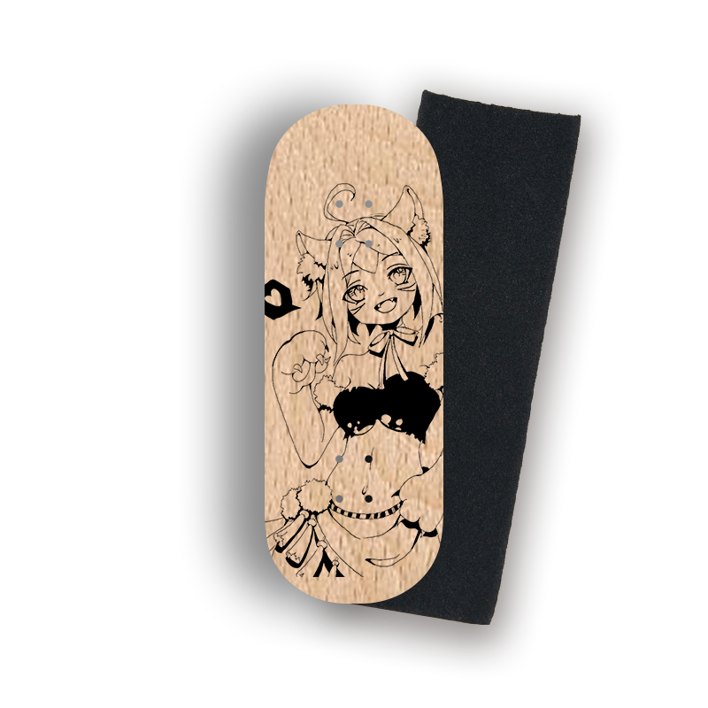 Professional Fingerboard Complete - Cat Girl Anime