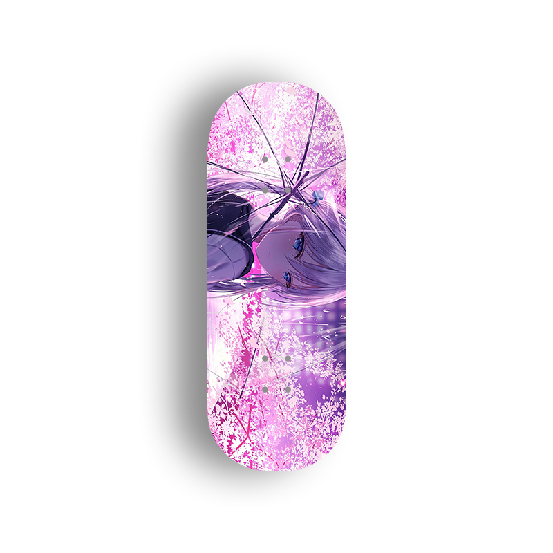 Professional Fingerboard Deck - Purple Anime