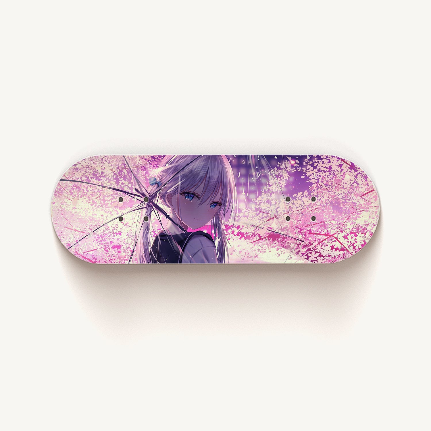 Professional Fingerboard Deck - Purple Anime